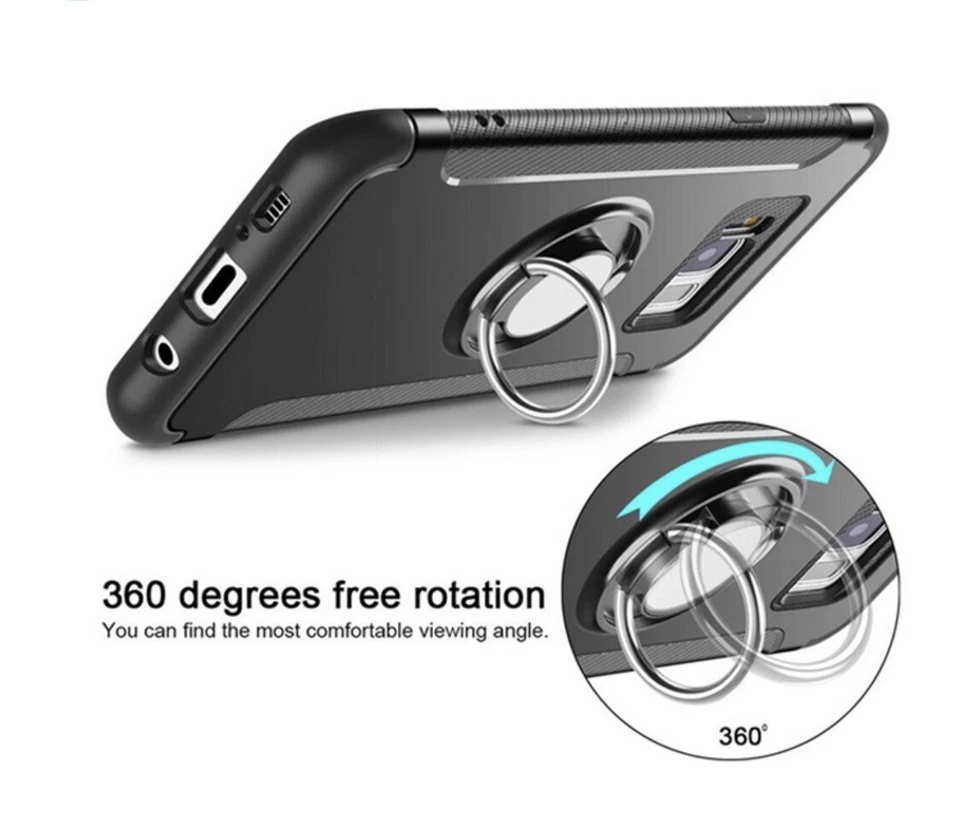 Samsung Galaxy S8 Slim Black Durable Phone Case - Image 4 of 4