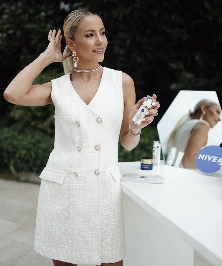 Vest dress zara sales