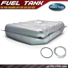 26 Gallons Fuel Tank with Lock Ring for Ford Ranchero 1974 1975 1976 1977-1979