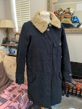 Fossil Womens Black Coat Size M 12/14
