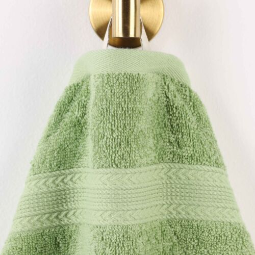 Eco-Friendly Cotton Highly Absorbent Quick Drying 12-Piece Assorted Towel Set - Picture 107 of 121