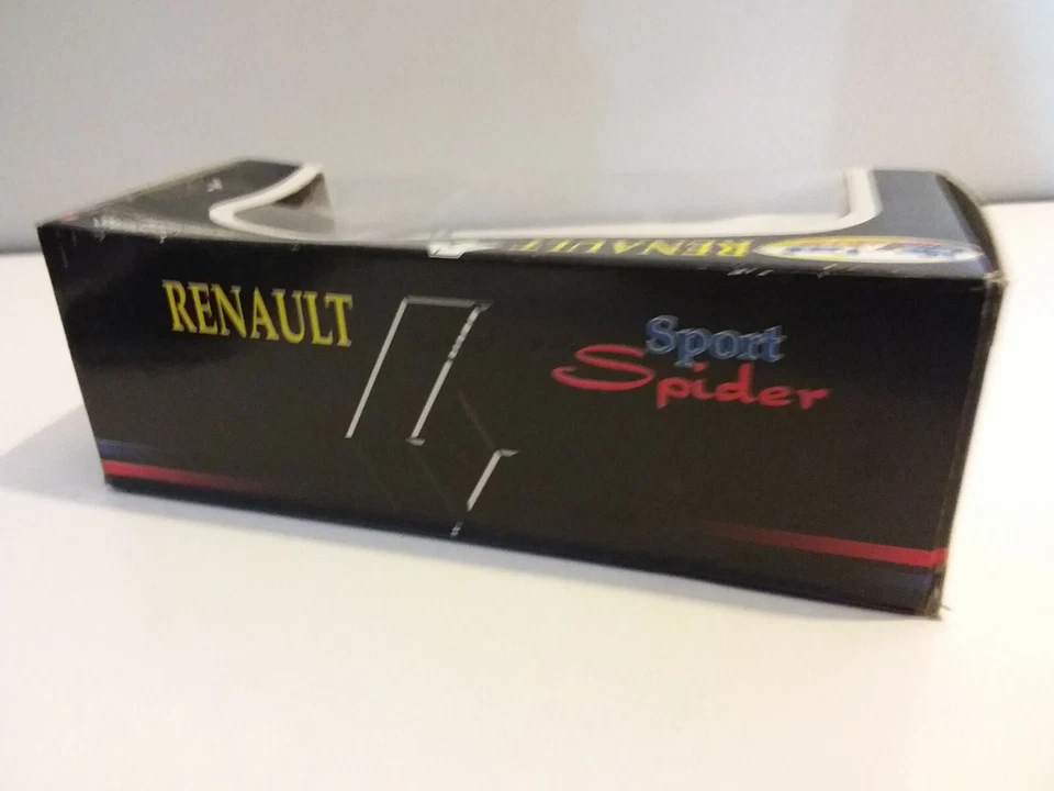 NEW RAY 1/32 SUPERBE RENAULT SPIDER ROUGE NEUF EN BOITE G5 - Photo 3/4