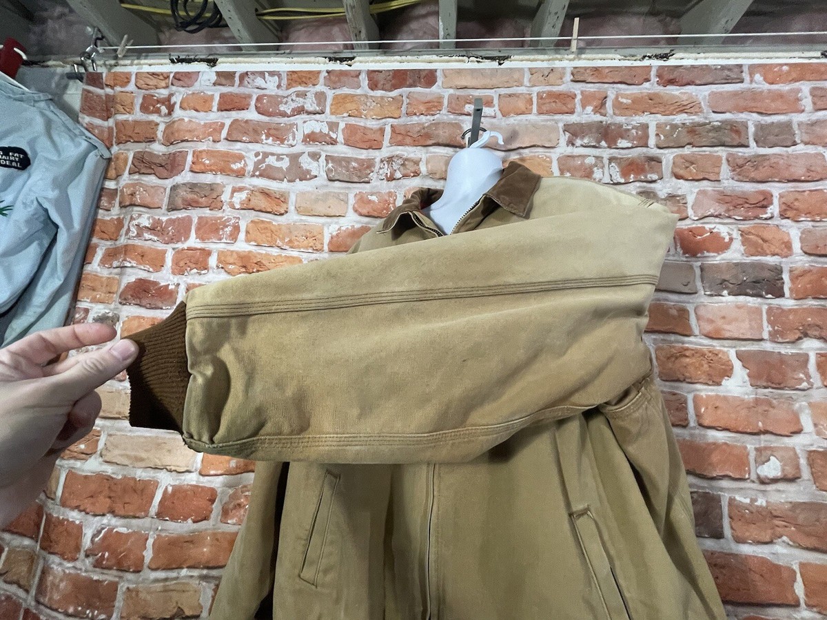vintage Carhartt Santa Fe work jacket sz 3XL faded insulated