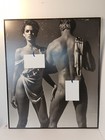 Vintage 1985 Cindy Crawford Victor Skrebneski Poster On Board Framed 32"x 27"