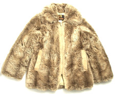 Stearns Hansa-branta Women's Goose Down Padded Faux Fur Jacket Size M / (12-14)