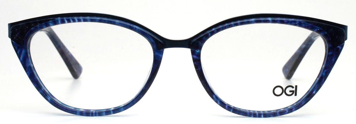 OGI Evolution 9232/2078 Blue Mystic Womens Cat Eye Eyeglasses 52
