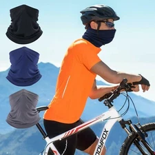 face mask scarf Cooling Neck Gaite Sun Shield Breathable outdoor Bandana 3 pack