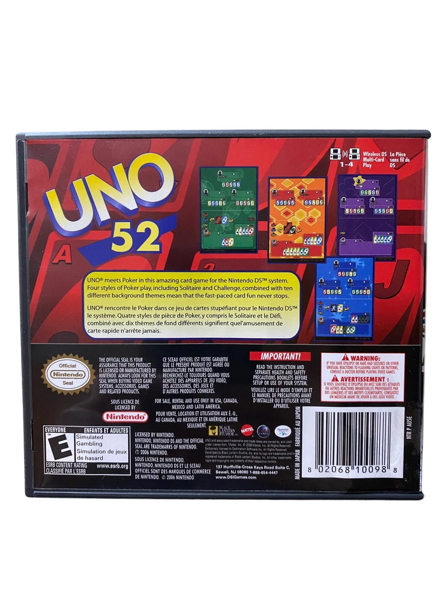 Uno 3ds cheap