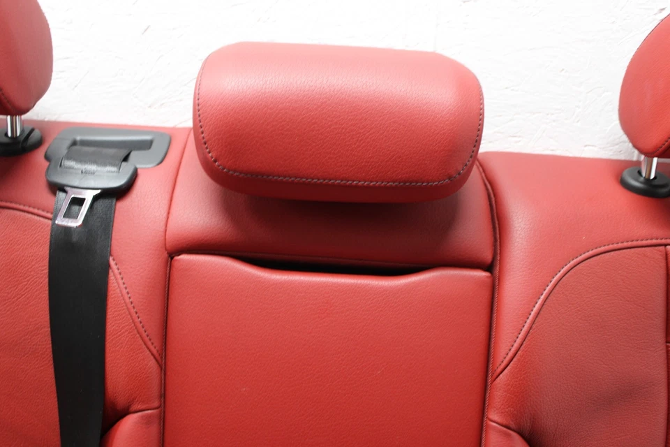 Juego de asientos delanteros/traseros rojo Audi S3 2017-2020 OEM JH65 Foto 4 de 4