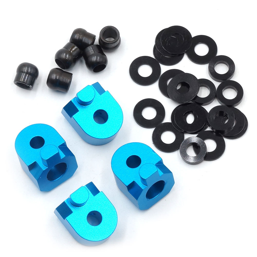Yeah Racing Aluminium Rear Skid Anglew Adjust Suspension Mount M07