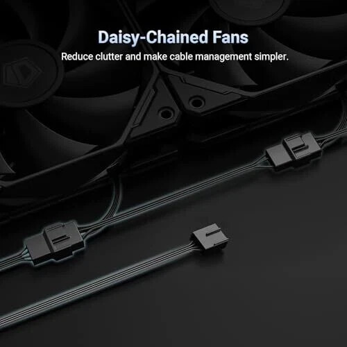 ID-COOLING FX360 PRO Liquid CPU Cooler for Desktop - 360mm AIO Cooler 3 x 120... - Afbeelding 5 van 8