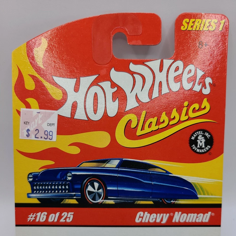 Hot wheels classics series 1 Chevy Nomad BLUE. NICE! - Image 4 of 4