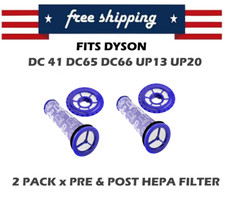4 PCS HEPA Pre Post Replacement Filter For Dyson DC41 DC65 Animal Vacuum Cleaner