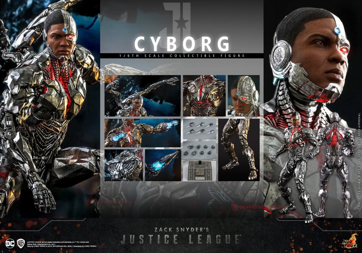 HOTTOYS HT 1/6 TMS057 Cyborg Zack Snyder's Justice League