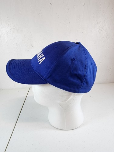 Yamaha Genuine Merchandise Embroidered Hat Blue Strapback Baseball Cap - Picture 4 of 7