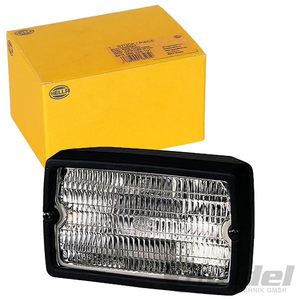 Hella Halogen Arbeitsscheinwerfer 12V Weitreichende Ausleuchtung | 1GA 005-image