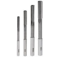 4St Chuck Reibahle Satz Gerade FlöTe FräSer Schnellstahl H8 (6Mm 8Mm 10Mm 12Mm)