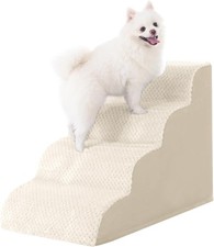 4 Step Ramp Stairs for Sofa  Chair NonSlip Sturdy Pet Steps Dogs Cats