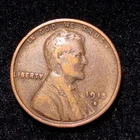 1915 S ~ LINCOLN WHEAT CENT ~ CH VG