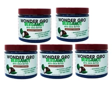 5 Pack of Wonder Gro Bergamot with Shea Butter 12 Ounce