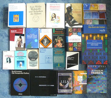 Kunsttheorie: Formen der Farben; Werkstoffe Techniken Malerei; Schwarz u.a.