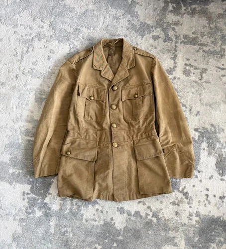 Vintage Pre WW2 40s 50s Canadian Officer Military Uniform Jacket