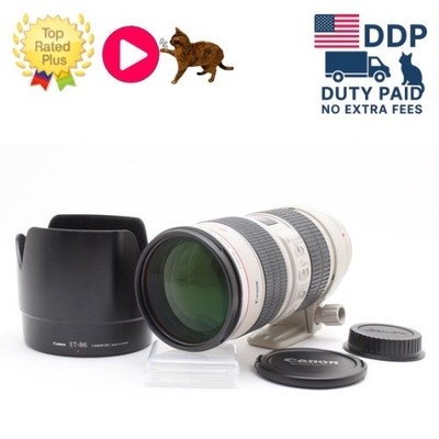 [ Near MINT ] Canon EF 70-200mm F/2.8 L USM Telephoto Zoom Lens From JAPAN