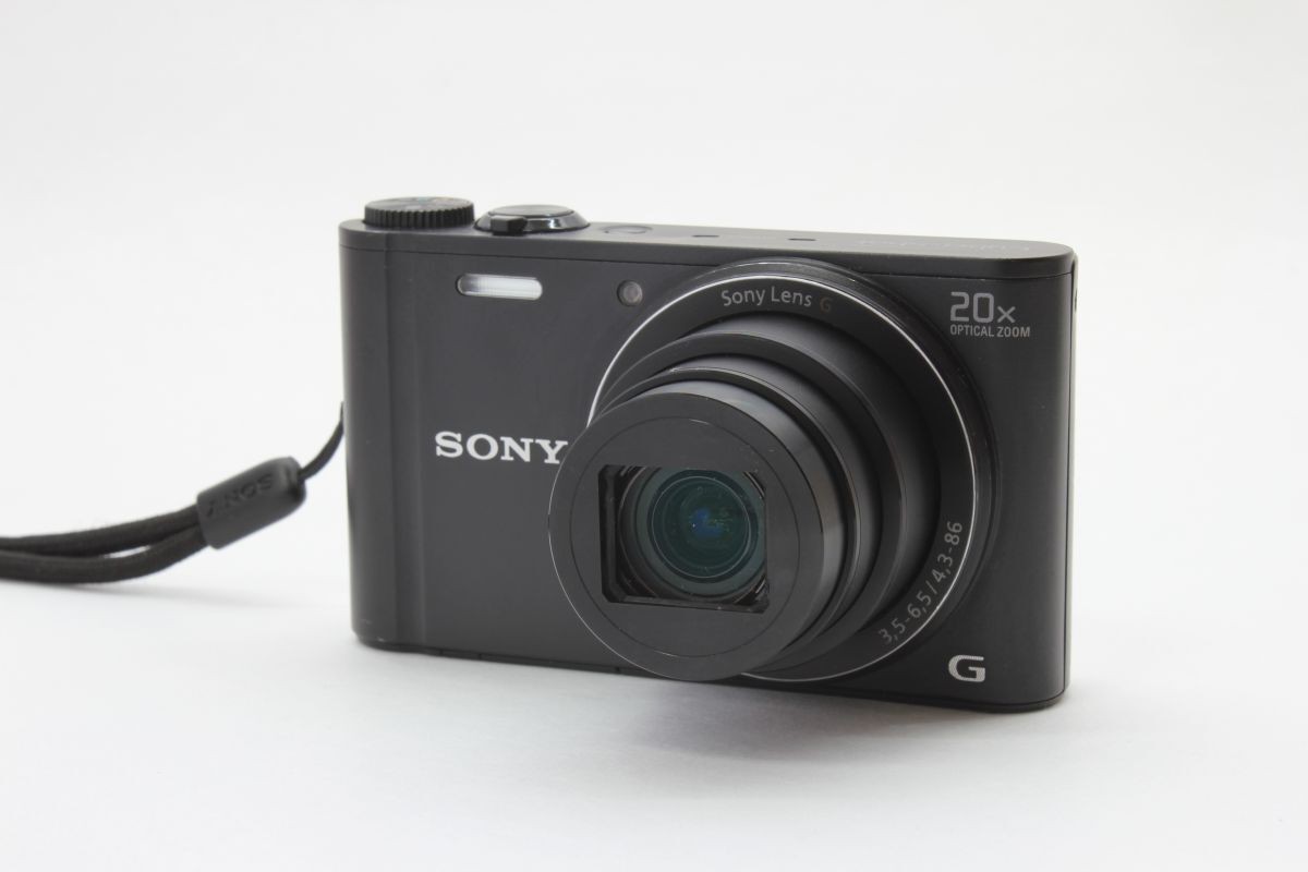 SONY Cyber Shot DSC WX300 カメラ C001018 Sony Cyber-shot DSC-WX300 18.2MP Digital Camera - Black for