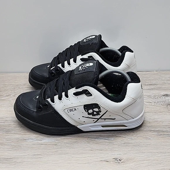 Rare Vintage C1RCA Lopez 50 Skate Shoe Skull & Crossbone Mens Sz 7