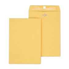 Staples Brown Kraft Clasp 7 1/2" x 10 1/2" Envelopes 100/Box (233577/19268)