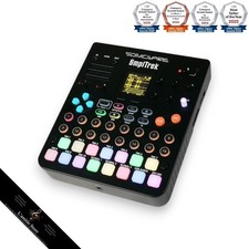 Sonicware SmplTrek Tabletop Sampler Sequencer Black Digital 16 Pads TRK-010 JP