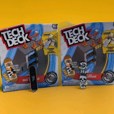 Skate Your Finger! 2 Tech Deck SK8 Garage With 4Boards