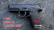 H&K VP9 Tactical Match L VP9A1 K and F - Custom Grip Tape - HK - Heckler & Koch