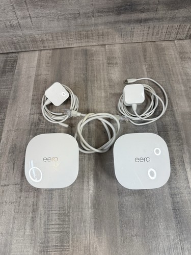 Eero Pro 6 Tri-Band Mesh Wi-Fi 6 System - White, Pack of 2