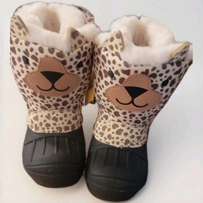 New In Bag Target Brand (CAT&JACK) Leopard Boots Size 6 In Toddlers