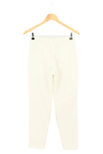 UNIQLO Pantaloni Stoffa Donna Bianchi Minimal Cotone (IT 36, EU 32) - Foto 2 di 2
