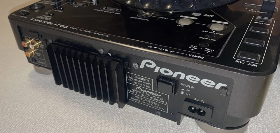 Pioneer DJ CDJ-1000MK3 Profesional Digital DJ CD/MP3 Player JP - Imagen 4 de 4