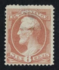 CKStamps: US Stamps Collection Scott#203 6c Lincoln Mint H OG Thin