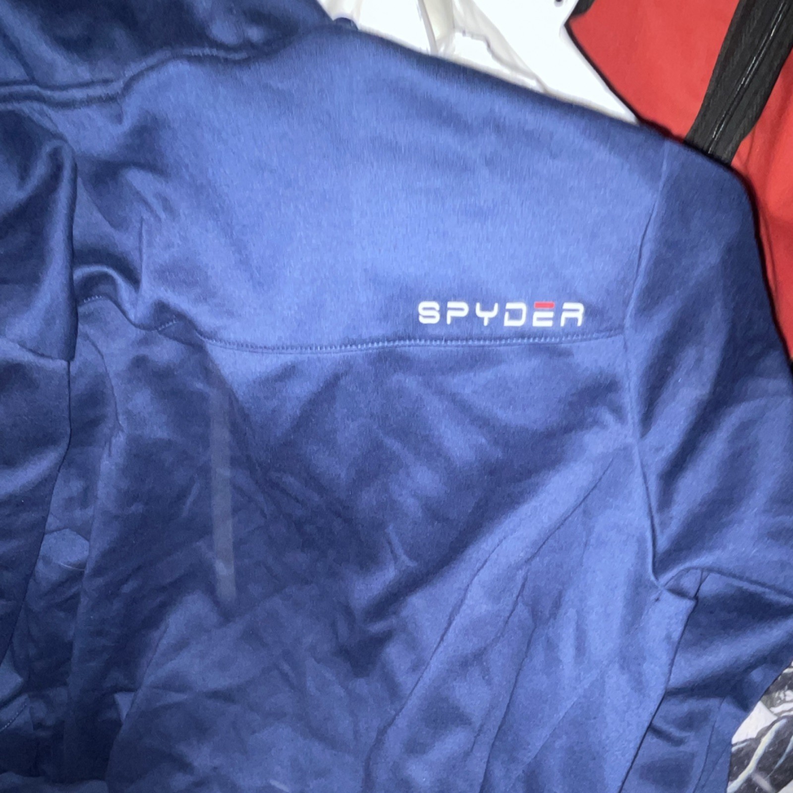 Spyder Active Men's Blue Full-Zip Basic Jacket Re… - image 5