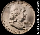 1954-D Silver Franklin Half Dollar - FBL - Choice Gem Brilliant Unc+++  #K1792