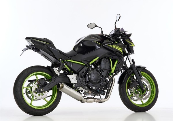 Shark SRC 4 Auspuff Titan Passend FüR Kawasaki Z650 2021-2022-image