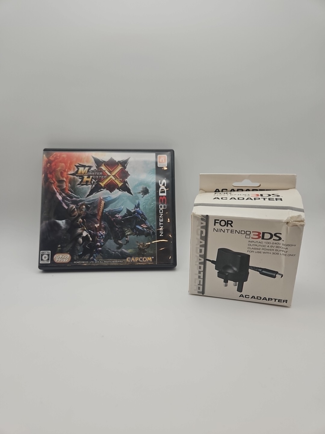 Nintendo 3DS Monster Hunter X Cross Japanese Import Bundle - FAST SHIP!