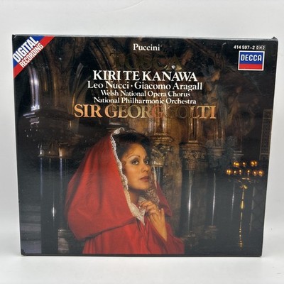 Tosca  Puccini Kiri Te Kanawa Sir Gerog Solti CD Good Condition