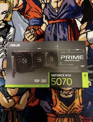 ASUS Prime NVIDIA GeForce RTX 5070 12GB GDDR7 Ray Tracing DLSS 4 PCIe 5.0