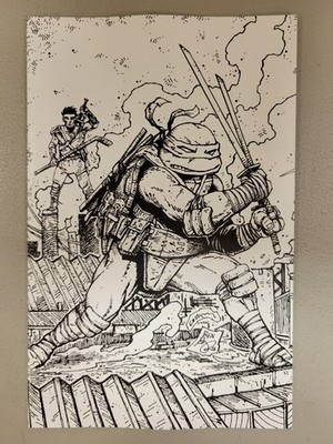 Teenage Mutant Ninja Turtles #21 1:10 Eastman B&W Variant IDW 2026