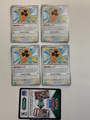 FAN ROTOM 085/131  - POKEMON Prismatic Evolutions + CODE CARD