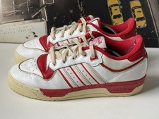 Adidas Rivalry Low 86 White Off White Red Men’s Trainers UK 9