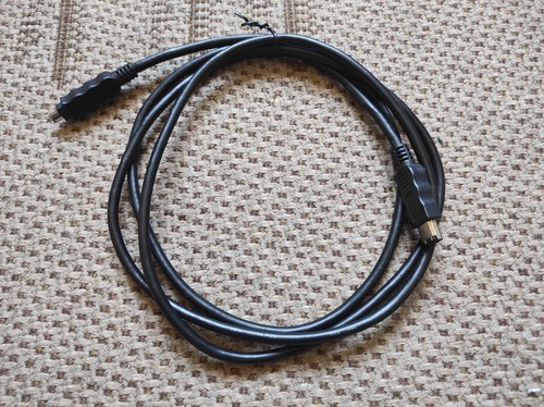 RARE CÂBLE 2M FireWire 400 : 6 broches mâle vers 4 broches mâle (IEEE 1394a) - Photo 2/2
