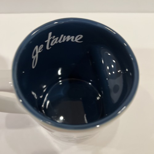 Set of 2 Disney Parks Mickey & Minnie Couples Coffee Mug Set Je T’aime Love XOXO - Picture 6 of 7