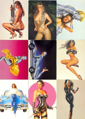SORAYAMA SEXY ROBOTS AND PINUPS SINGLE CARDS PICK ONE YOU NEED TO FINISH SET
